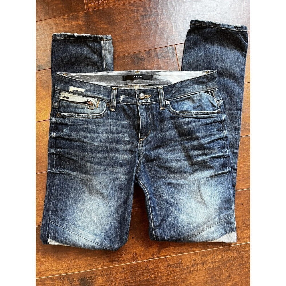 Joes Ex Lover Skinny Distressed Jean Sz 27